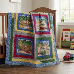 Big Machines Kid's Quilt